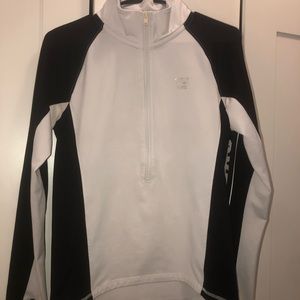 Black and white pink sweater